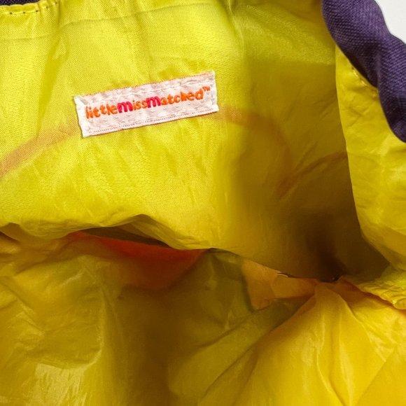 Drawstring bag‎ by Little Missed Matched star and heart sequin for girls - Picture 3 of 8